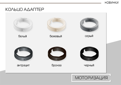 Кольцо адаптер мотора РУС