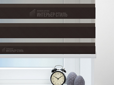 Флоренция блэкаут 9610 шоколадный