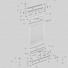 Штора плиссе BB21u