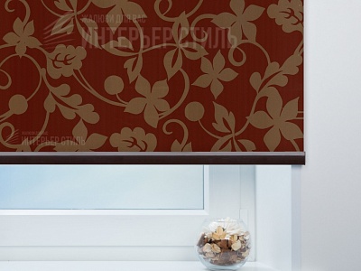 Ажур коричневый