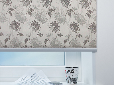 Сиена бело-серый