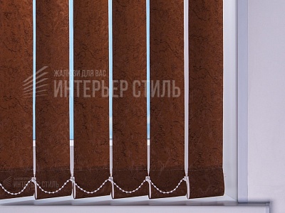 Шелк коричневый 4127