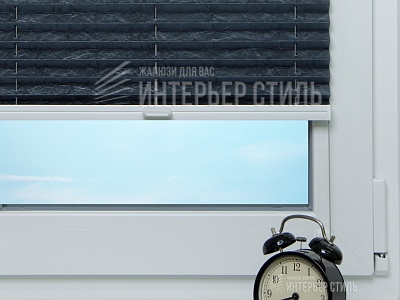 Краш металлик черный