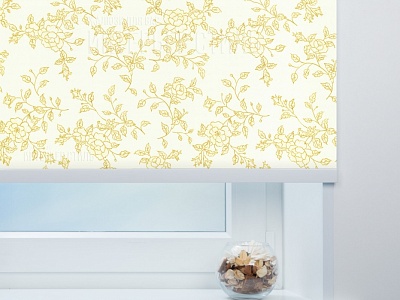 Китайская роза бежевый