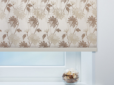 Сиена бело-бежевый