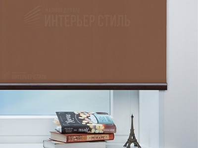 Карина блэкаут коричневый