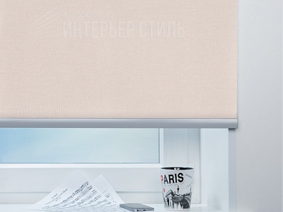 Металлик светло-розовый