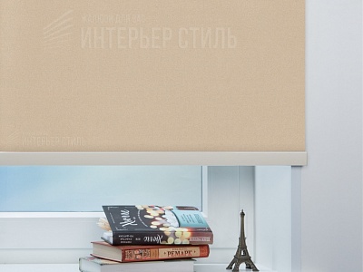 Металлик тёмно-бежевый