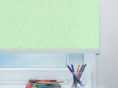 Шёлк салатовый