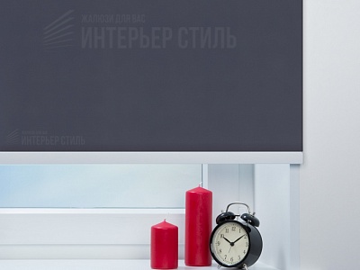 Карина блэкаут тёмно-синий