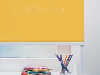 Карина блэкаут горчичный